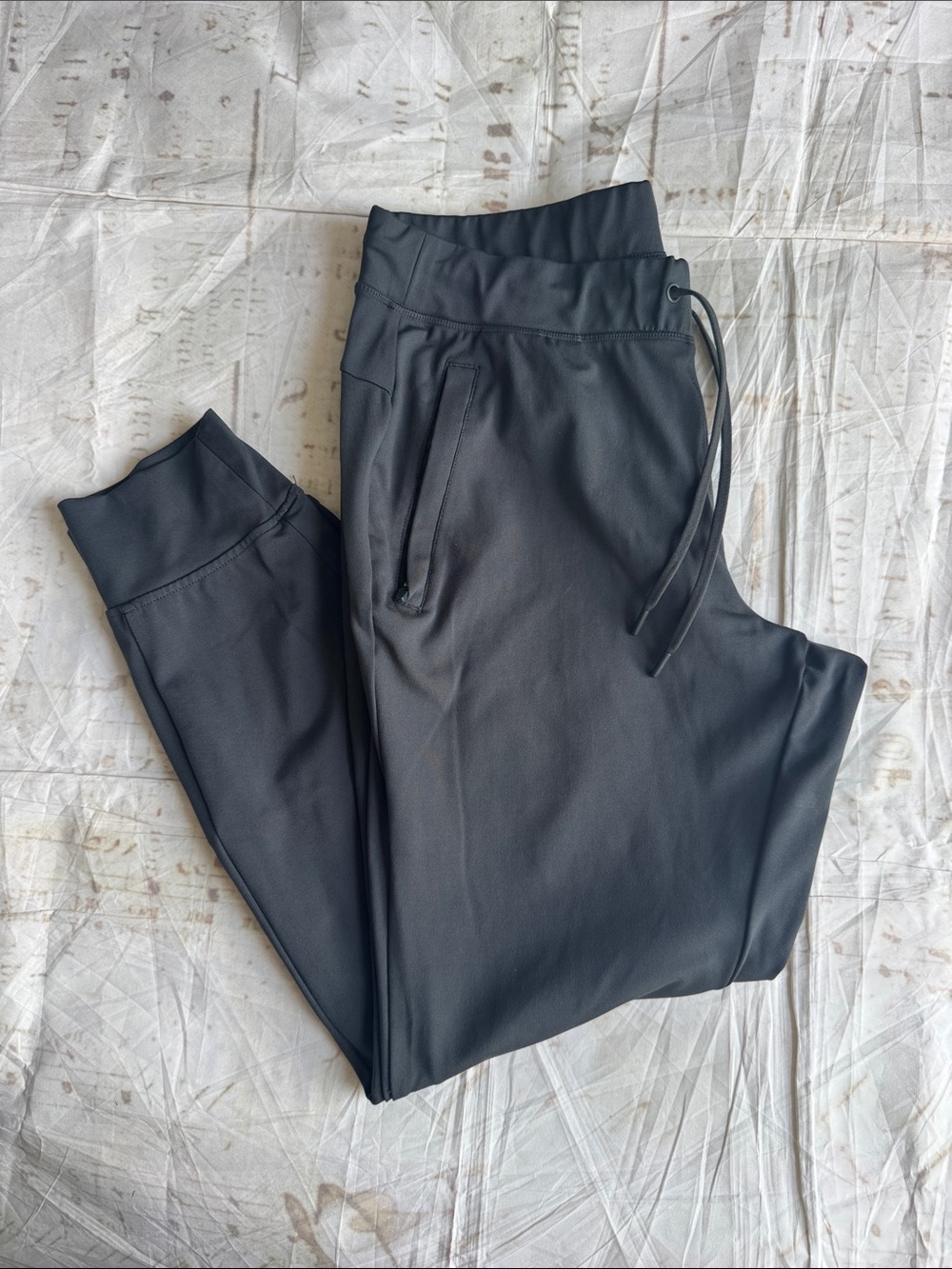 Large joggers, Yogalicious Lux charcoal gray joggers